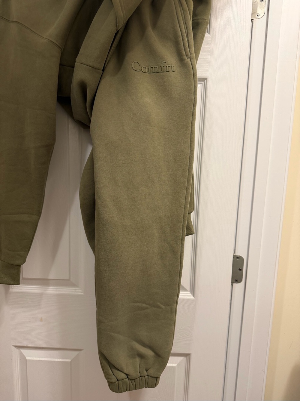 Olive Green Hoodie & Joggers Set - Comfort - Picture 3 of 4